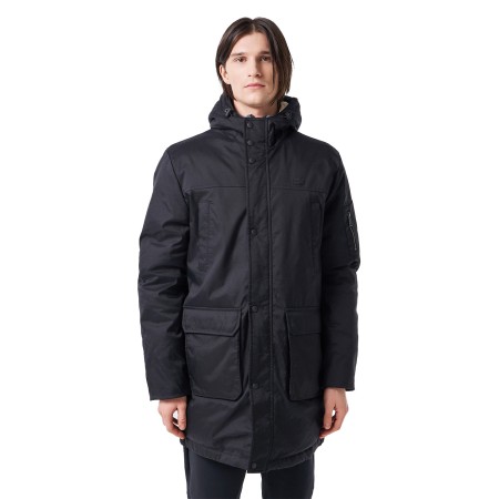 куртка утепленная парка с капюшоном фотография