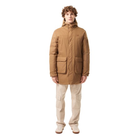 куртка утепленная парка с капюшоном - мужская верхняя одежда