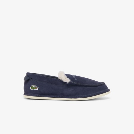 лоферы утепленные замшевые лоферы lacoste фотография