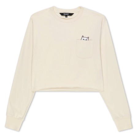 лонгслив lord nermal cropped long sleeve pocket tee фотография