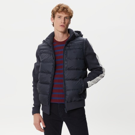 пальто мужской утепленный жилет lacoste с капюшоном - одежда, обувь и аксессуары для всех возрастов lacoste 