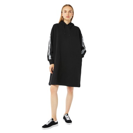 платье хлопковое платье lacoste свободного кроя - женские платья по распродаже