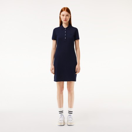 платье женское платье-поло lacoste приталенного кроя - одежда, обувь и аксессуары французская по распродаже