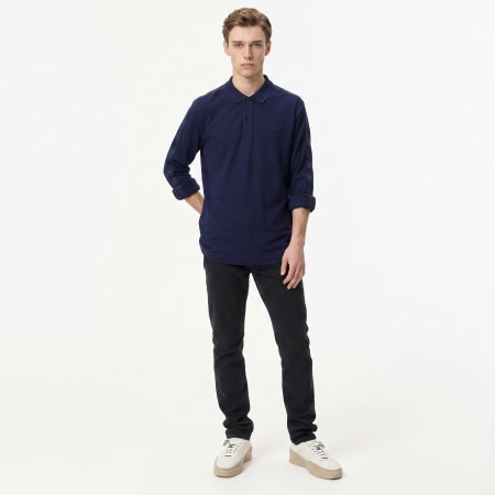поло мужская хлопковая рубашка-поло lacoste - одежда lacoste 