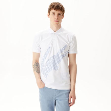 поло мужское поло lacoste из органического хлопка - мужская одежда, обувь и аксессуары недорогая 