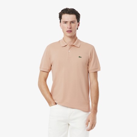 поло мужское поло lacoste из смеси эластичного органического хлопка фотография