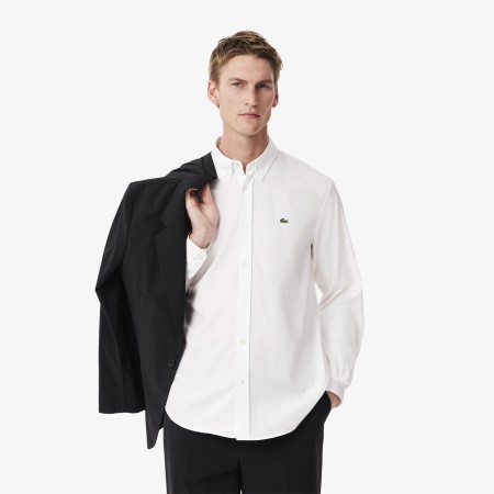 рубашка мужская хлопковая рубашка lacoste - мужские рубашки