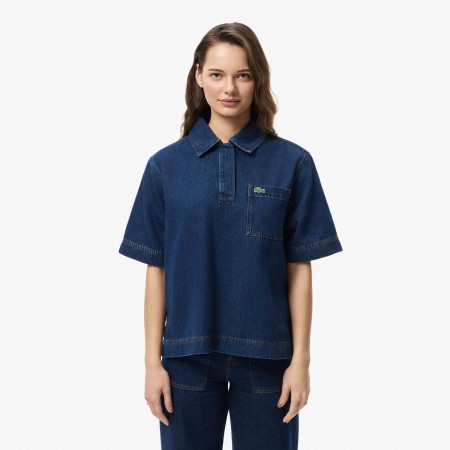 рубашка женская рубашка lacoste - одежда lacoste 