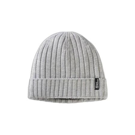 шапка rib knit beanie - мужские шапки jack wolfskin 