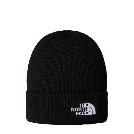 шапка tnf logo box cuffed beanie фотография