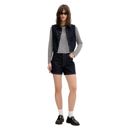 шорты 5 inch highaist jean shorts фотография