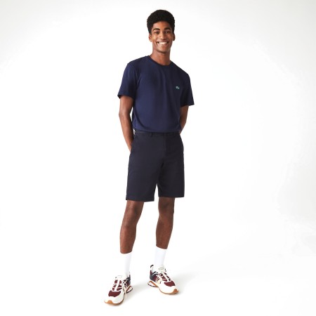 шорты мужские шорты lacoste из эластичного хлопка - одежда недорогая 