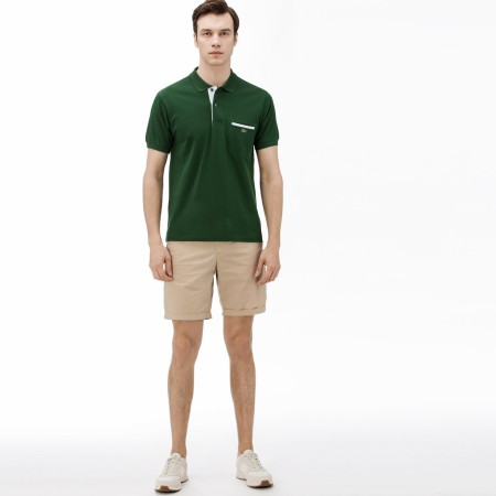 шорты мужские шорты lacoste приталенного кроя фотография