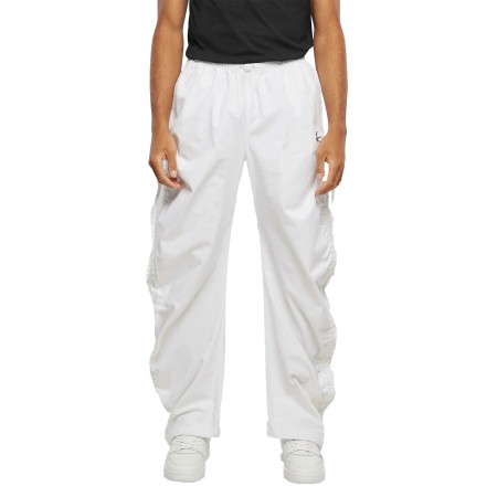 спортивные штаны small signature gathering parachute pants - брюки и бриджи karl kani 