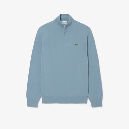 свитер мужской свитер lacoste с высоким воротником и застежкой-молнией - одежда lacoste 