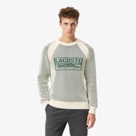 свитер мужской свитер lacoste стандартного кроя - мужские свитеры джинсовые 