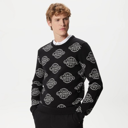 свитер мужской свитер lacoste стандартного кроя - одежда lacoste 