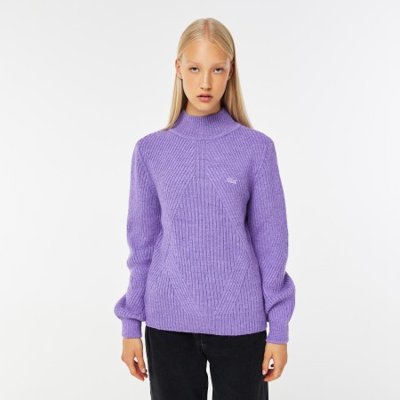 свитер женский свитер lacoste стандартного кроя фотография