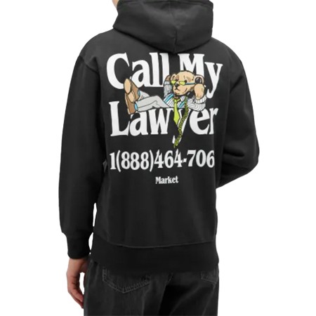 толстовка better call bear hoodie - мужские толстовки market 