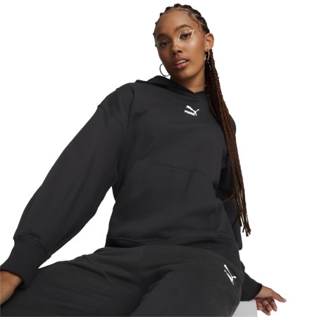 толстовка classics oversized hoodie - женские толстовки puma 