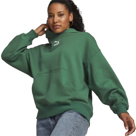 толстовка classics oversized hoodie - женские толстовки puma 