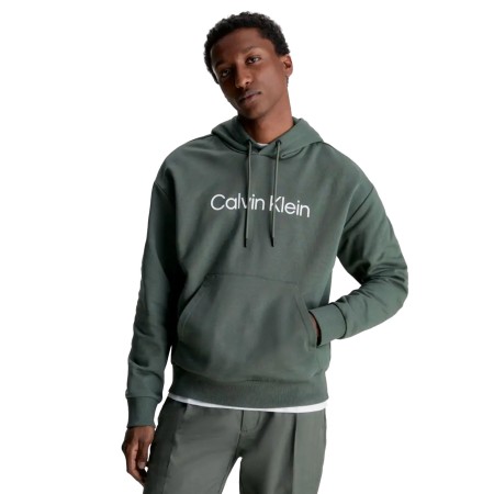 толстовка cotton terry logo hoodie фотография