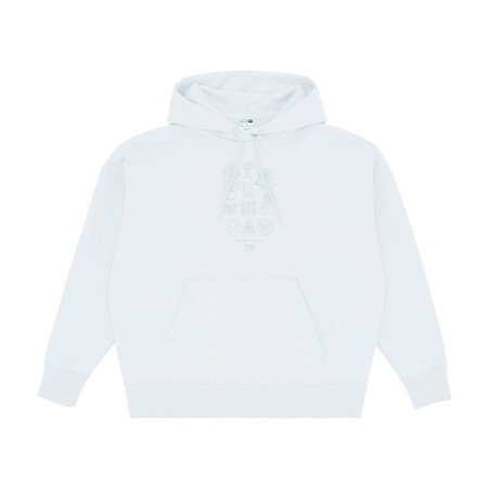 толстовка downtown relaxed graphic hoodie - женские толстовки puma 
