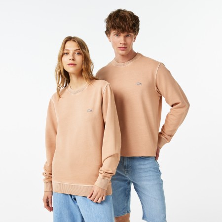 толстовка хлопковый свитшот lacoste унисекс - одежда, обувь и аксессуары французская по распродаже