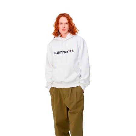 толстовка hooded carhartt sweatshirt фотография