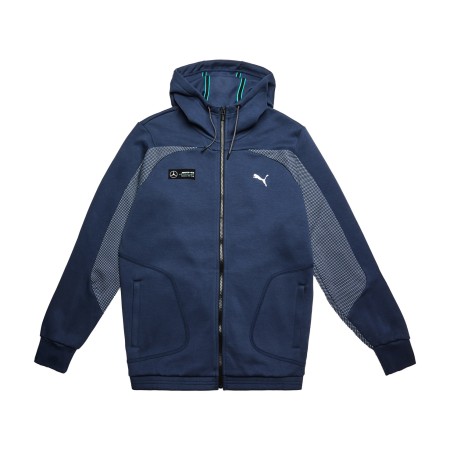 толстовка mercedes amg f1 hooded sweat jacket фотография