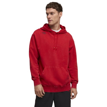 толстовка puma x sonic relaxed graphic hoodie tr фотография