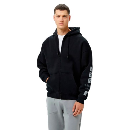 толстовка sherpa full zip sweatshirt фотография
