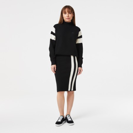 юбка женская узкая юбка lacoste с полосой - юбки lacoste 