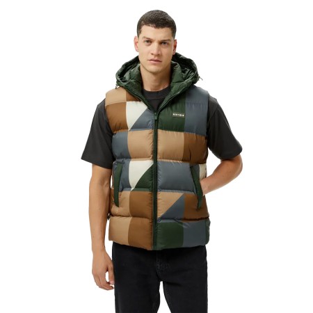 жилетка colorblock vest coat фотография