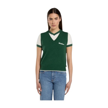 жилетка slayden sweater vest - женская верхняя одежда dickies 