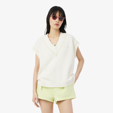 жилетка женский свитер lacoste - жилеты