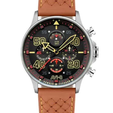 fashion наручные мужские часы . коллекция hawker typhoon - мужские механические наручные часы-хронографы с ремешком 