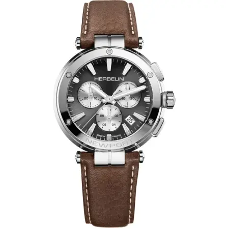 fashion наручные мужские часы . коллекция newport chrono - мужские наручные кварцевые часы-хронографы с ремешком 