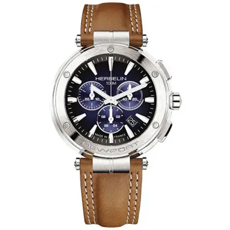 fashion наручные мужские часы . коллекция newport heritage - мужские наручные кварцевые часы-хронографы с ремешком 