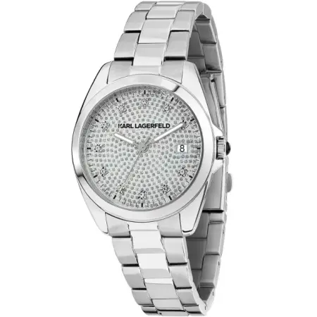 fashion наручные женские часы . коллекция round essentials - аксессуары karl lagerfeld 
