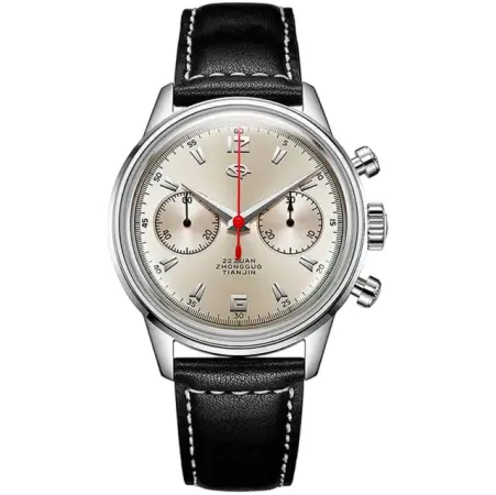 наручные мужские часы . коллекция 1963 chronograph - мужские механические наручные часы-хронографы на застежке 