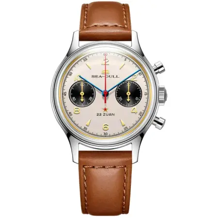 наручные мужские часы . коллекция 1963 chronograph - мужские механические наручные часы-хронографы на застежке 