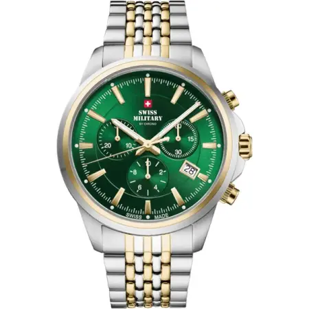 швейцарские наручные мужские часы . коллекция classic chronograph - мужские наручные кварцевые часы-хронографы со стрелками 