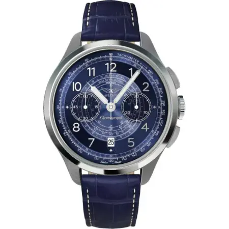 швейцарские наручные мужские часы . коллекция heritage chronograph фотография