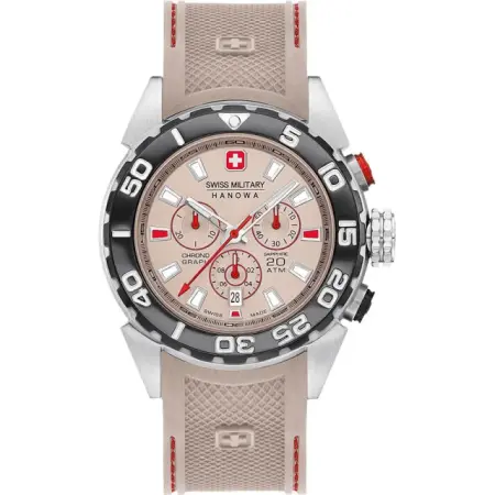 швейцарские наручные мужские часы . коллекция scuba diver chrono - мужские наручные кварцевые часы-хронографы с ремешком 