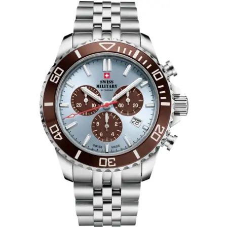 швейцарские наручные мужские часы . коллекция sports chronograph - мужские наручные кварцевые часы-хронографы на застежке 