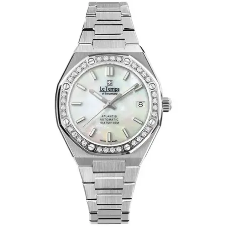 швейцарские наручные женские часы . коллекция atlantis automatic фотография