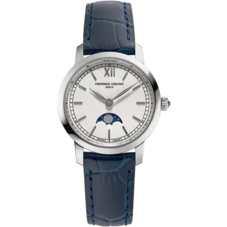 швейцарские наручные женские часы . коллекция slim line moonphase фотография