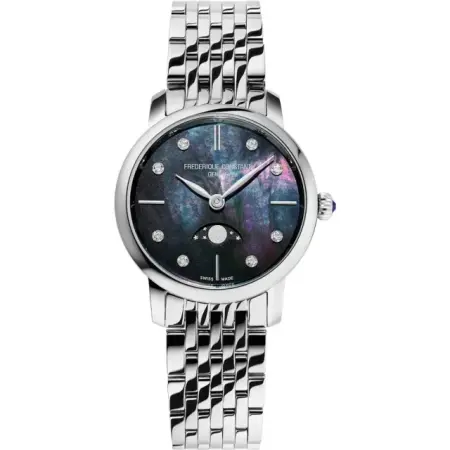 швейцарские наручные женские часы . коллекция slim line moonphase фотография
