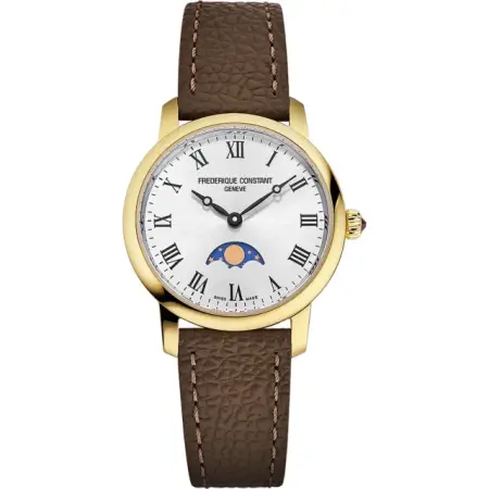 швейцарские наручные женские часы . коллекция slim line moonphase фотография